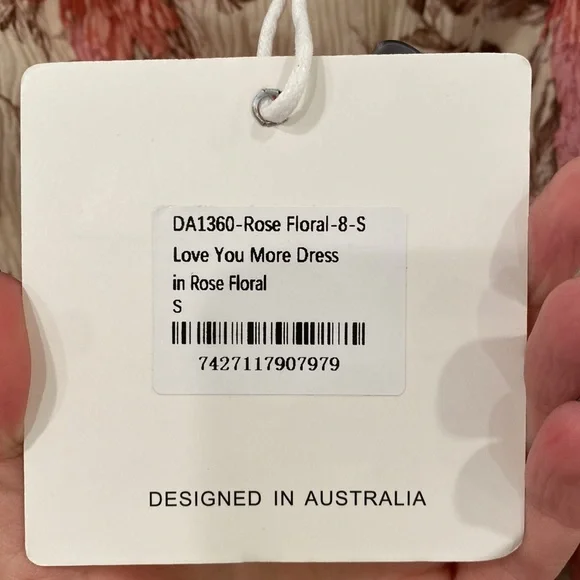 One shoulder floral dress - Picture 3 of 5